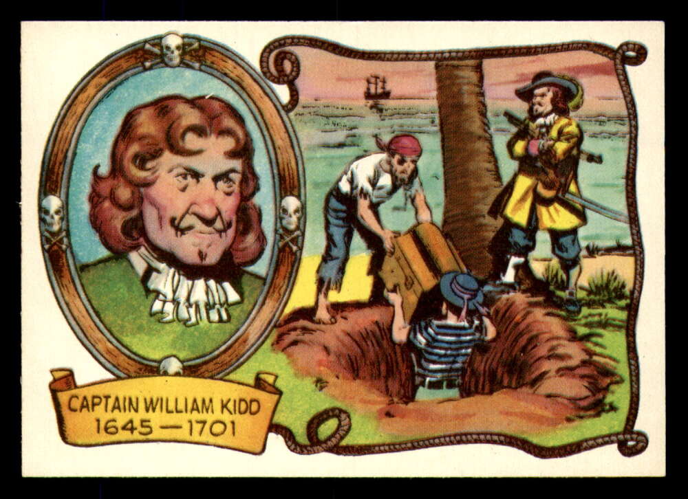 23 Captain William Kidd 1645-1701